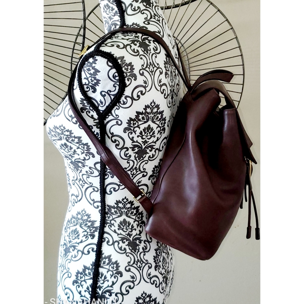 Coach 9827 Vintage Legacy West Hampton Mocha Leather Daypack/Backoack - Picture 8 of 12